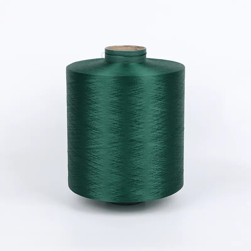 Polyester garen dty 450d/192f dope geverfd