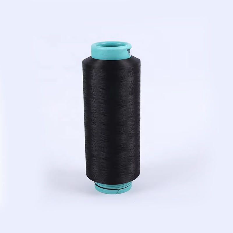 Polyester dty garen 100D/144F zwart